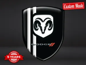 Dodge Stickers Vitre Arrière Pro Max Élégants Actuels